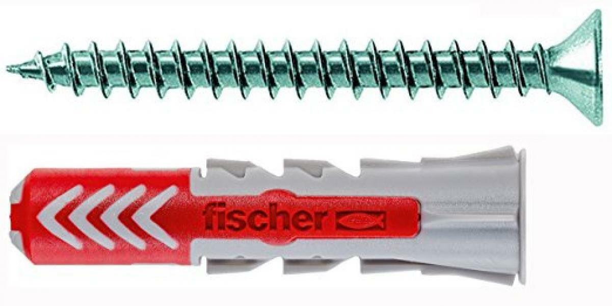 fischer fischer tassello duopower 6 s 100 pezzi - foto 1