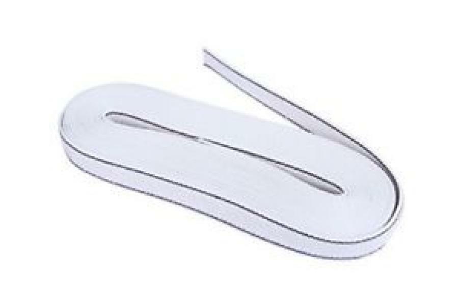 cintino extra per tapparelle avvolgibili Masidef rinforzato 7,5 metri bianco con riga centrale ideale per ricambio e manutenzione