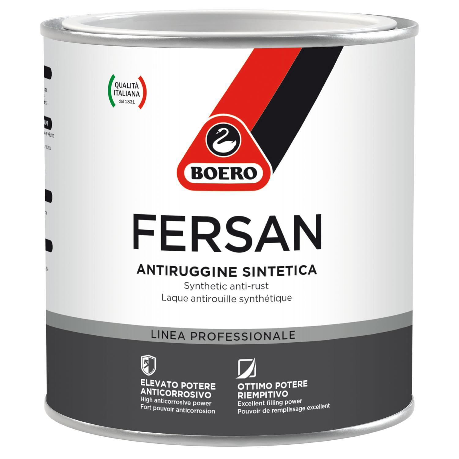 boero boero - fersan antiruggine sintetica lt 0.5 rosso - foto 1