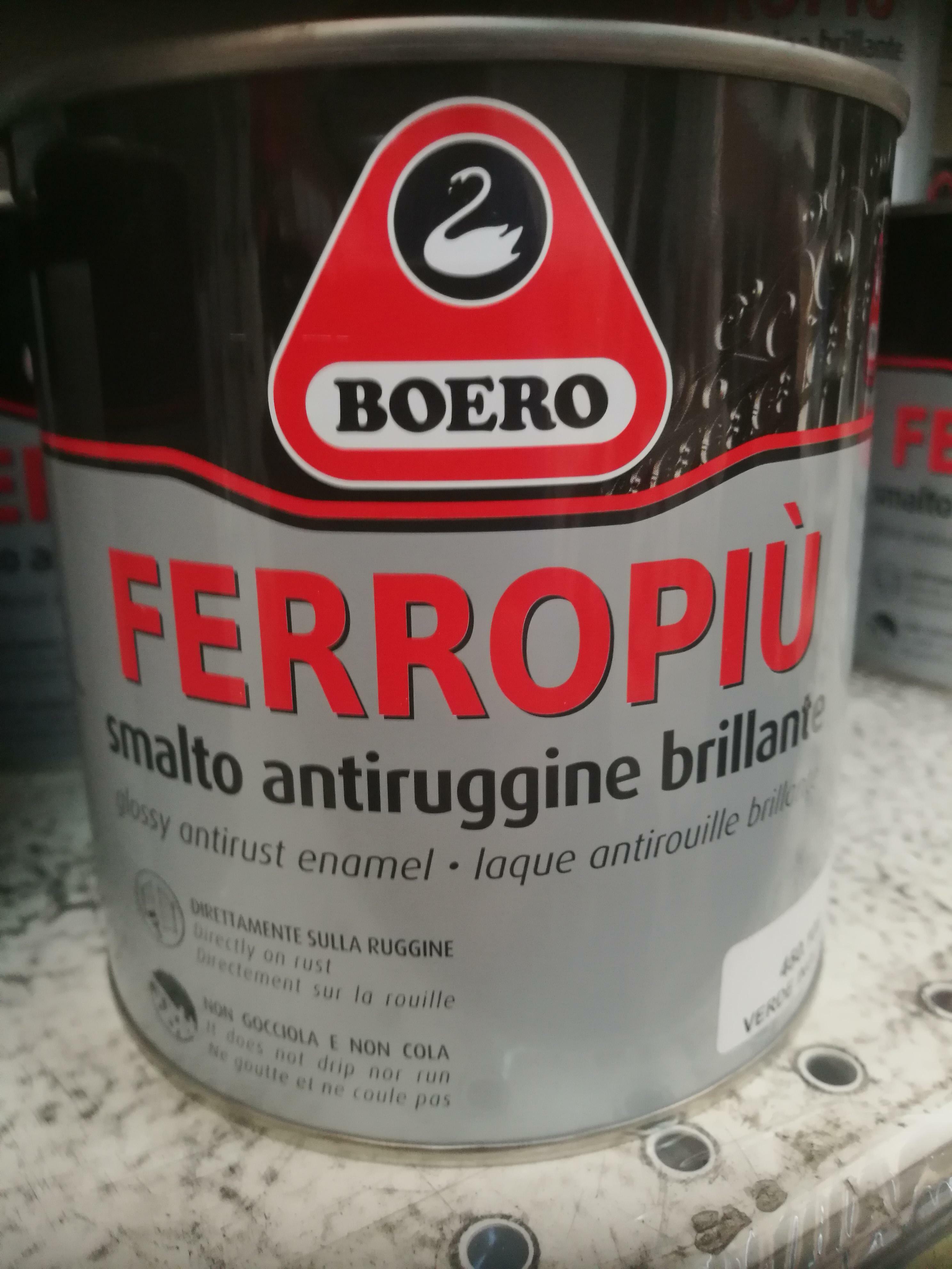 boero boero - ferropiu avorio porcellana 2,5 litri smalto per ferro e legno - foto 1