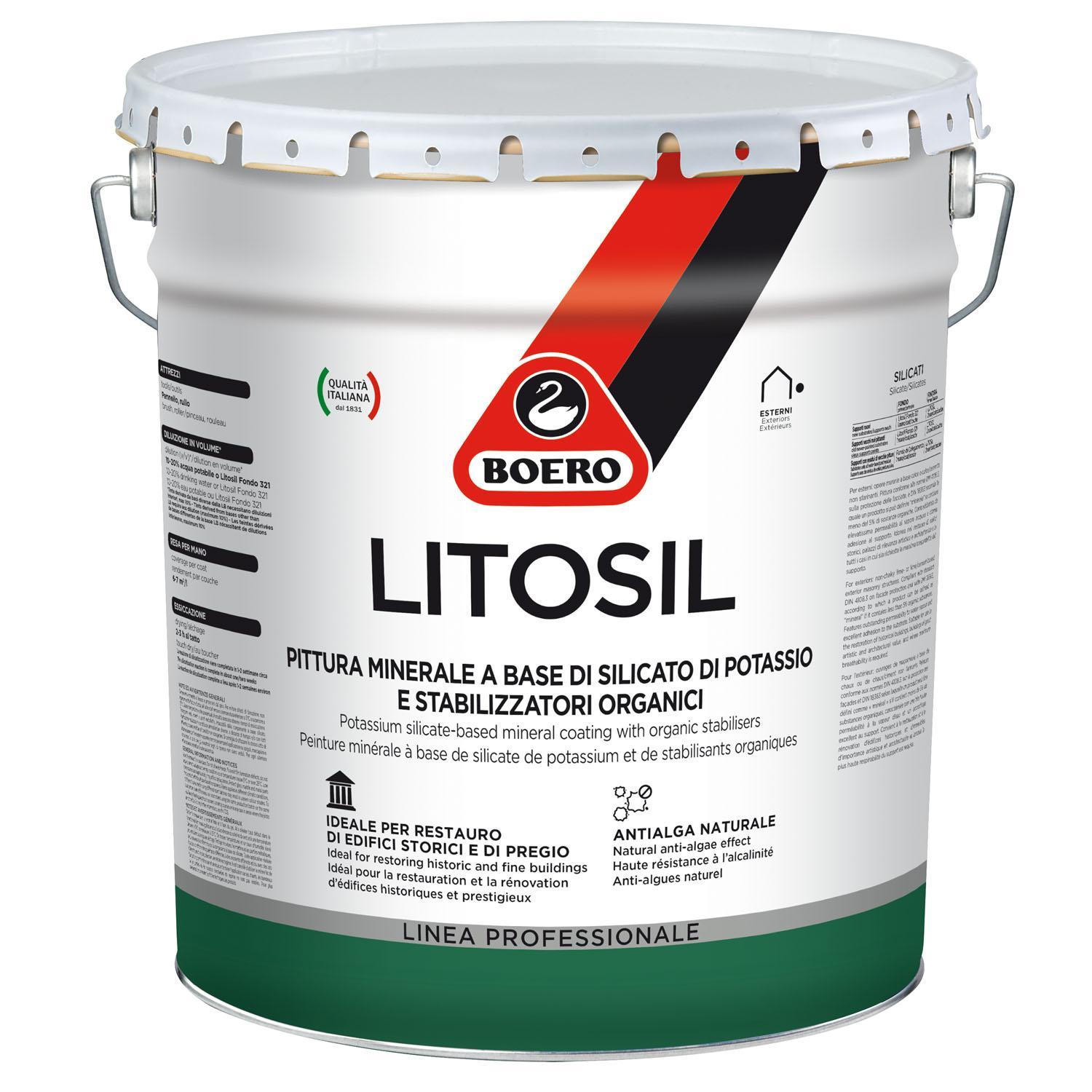 boero boero - litosil base lb bianco lt 0,75 - foto 1