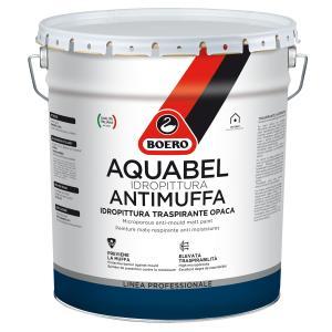 - aquabel antimuffa pittura traspirante opaca base bc bianco 14 lt