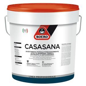- casasana anticondensa rivestimento murale ad alta traspirabilita' per interni, termoisolante, anticondensa, elevato potere antimuffa e fonoassorbente lt 14