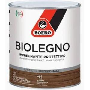 Impregnante protettivo  biolegno acqua noce scuro 2,5 litri