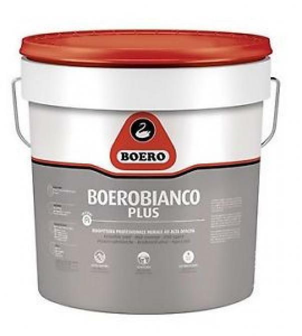 boero boero bianco plus 14 lt  idropittura professionale murale ad alta opacita' - foto 1