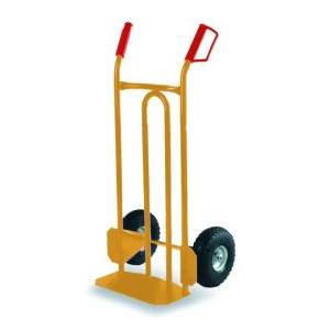 - carrello manuale acciaio verniciato 300kg manico rosso