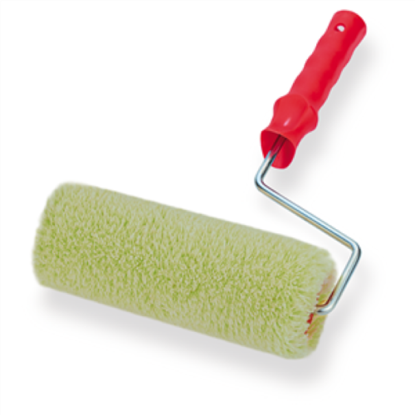 rullo professionale per verniciatura briko verde diametro 60 mm lunghezza 22 cm manico ergonomico