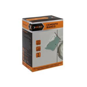 Cemento bianco resistente allumidità  brixo 5 kg per stuccature e sigillature