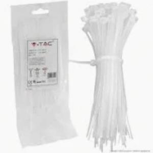 Fascette stringicavo nylon naturali 36x200 mm  confezione 100 pezzi