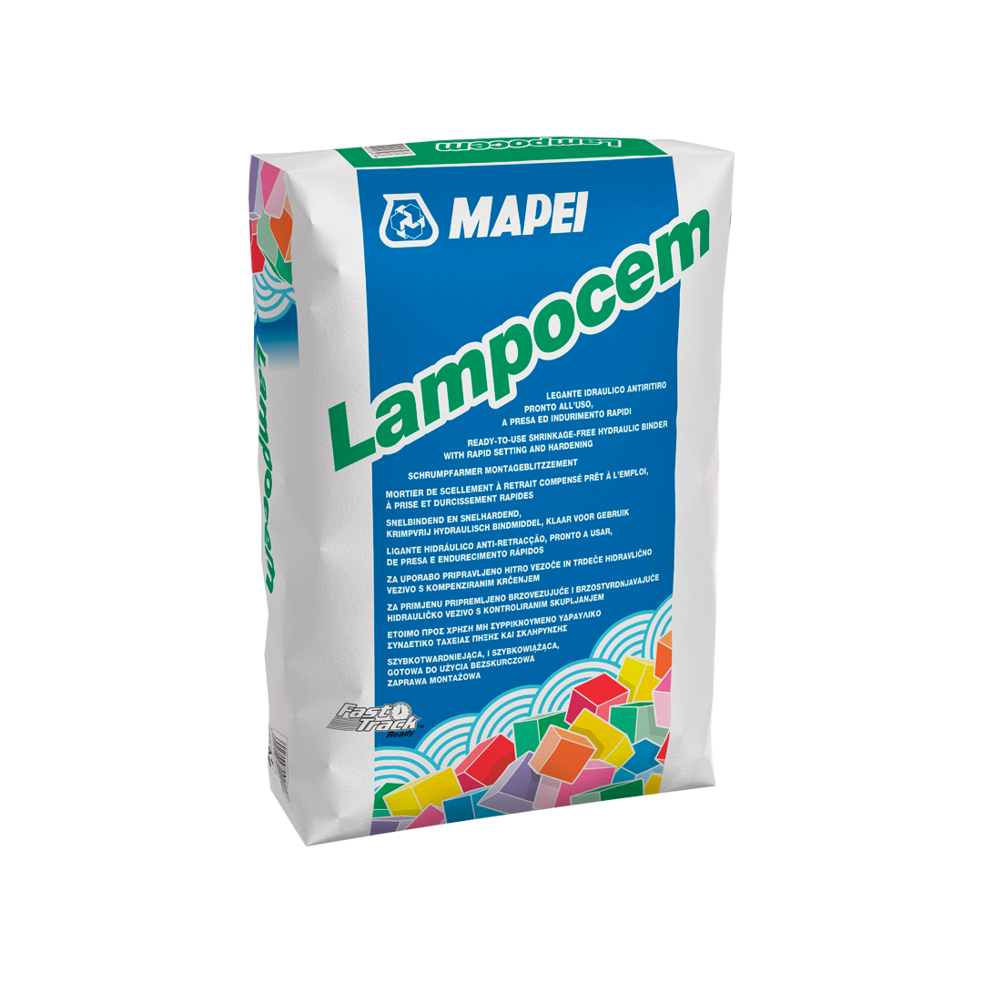 Sacco da 25 kg di cemento rapido Mapei Lampocem legante idraulico antiritiro