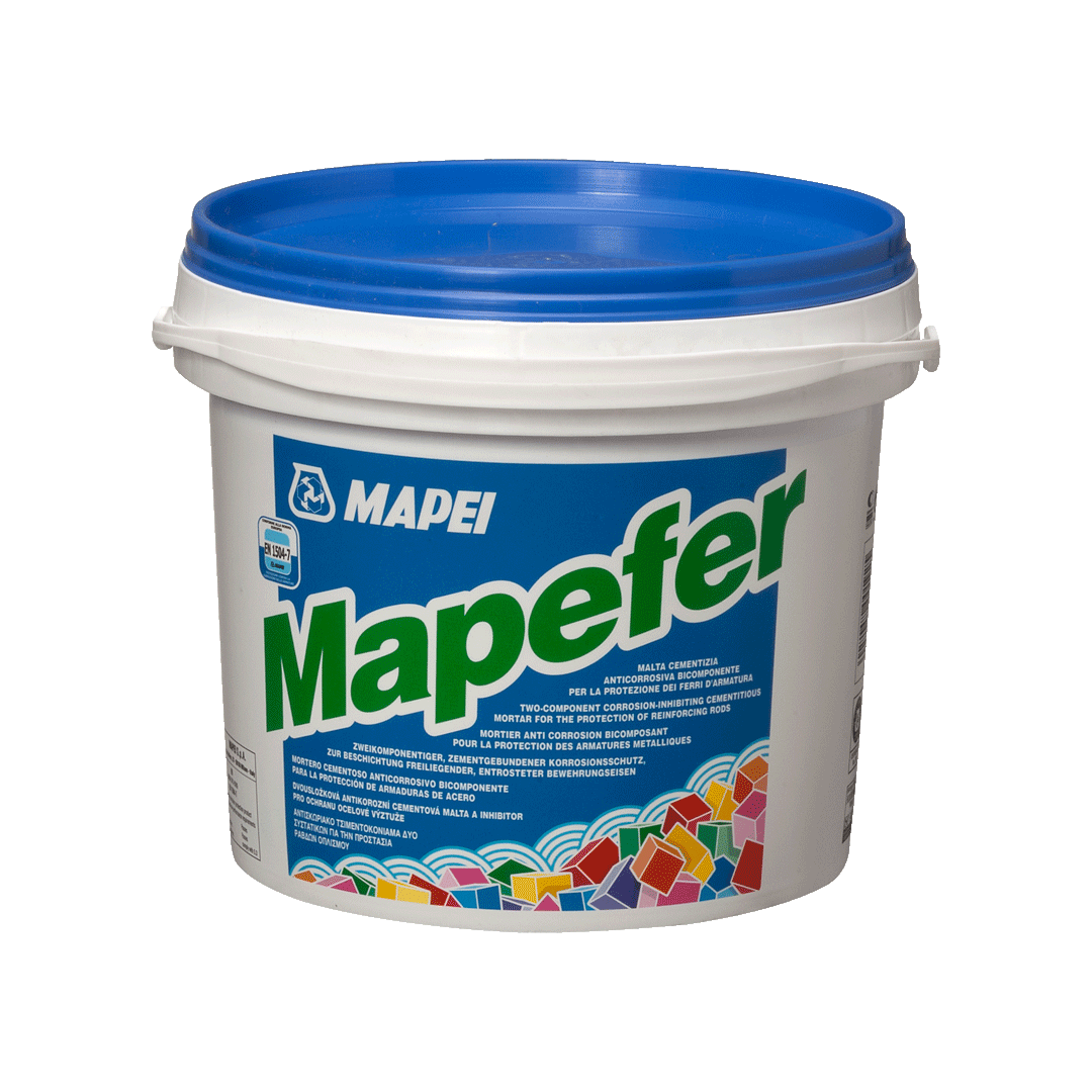 Fustino Mapei Mapefe da 2 kg malta anticorrosiva bicomponente per ferro armatura