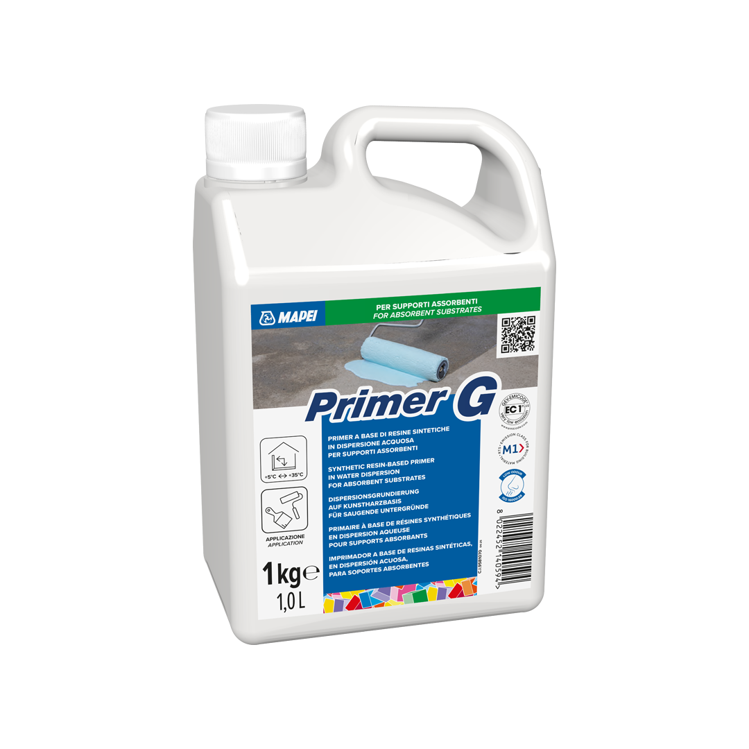 primer g mapei 10 kg primer resine sintetiche azzurro per superfici assorbenti