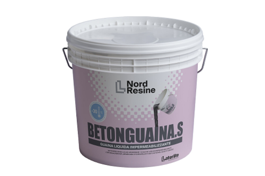 secchio di guaina liquida impermeabilizzante bicomponente Nord Resine Betonguaina S 20 kg per terrazzi balconi e coperture