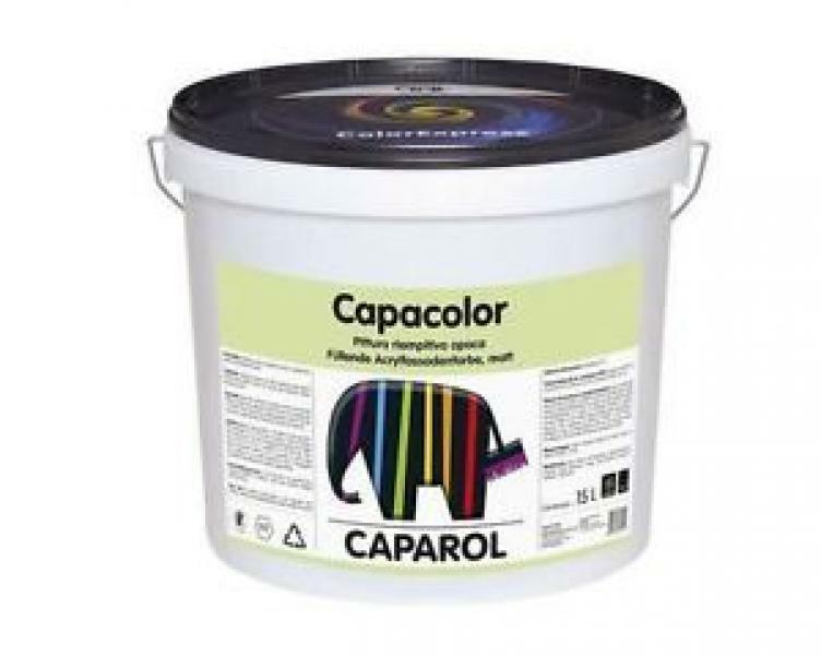 Secchio di pittura acrilica opaca Caparol Capacolor Base 3 per esterni da 0.94 litri