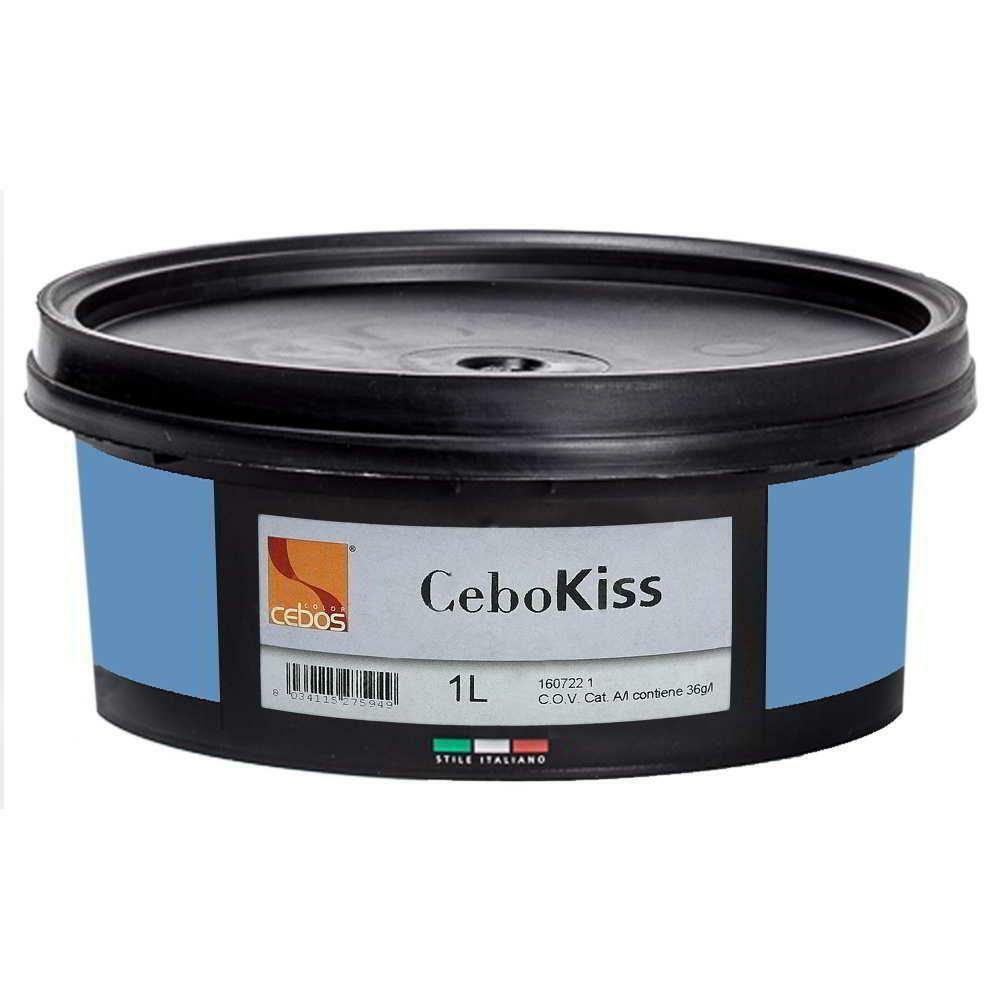 barattolo rivestimento decorativo cebos cebokiss 2 5 litri per interni effetto seta