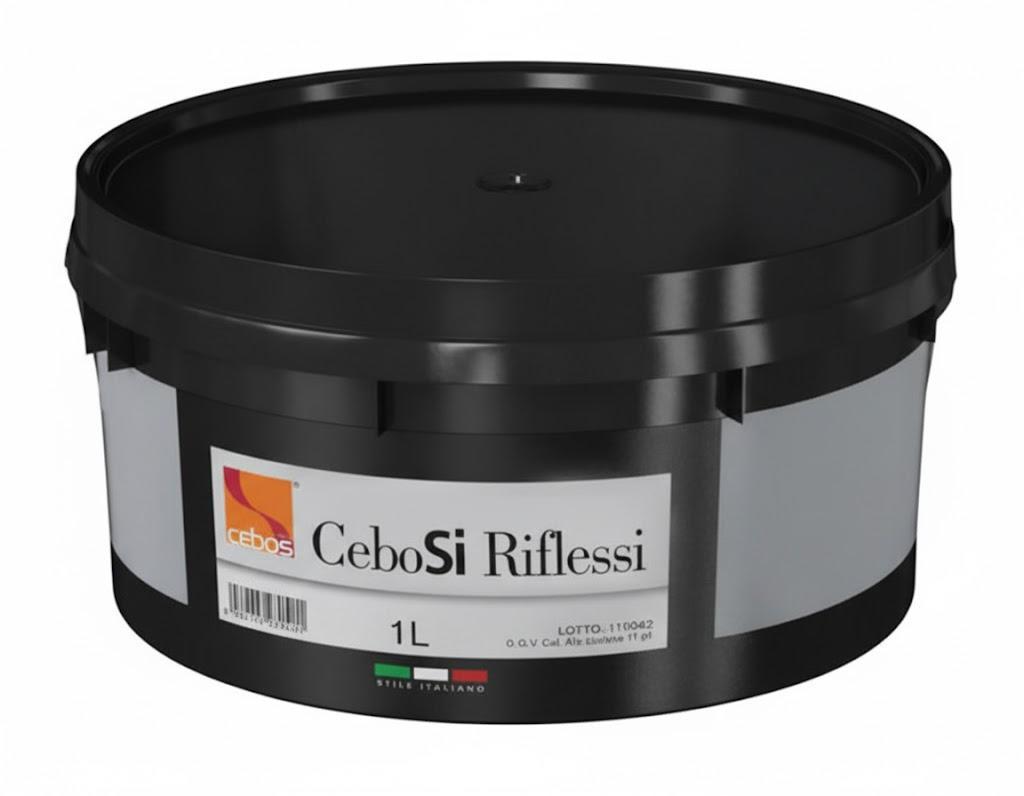 Secchio Cebos Riflessi finitura decorativa acrilica effetto oro per interni 1 litro