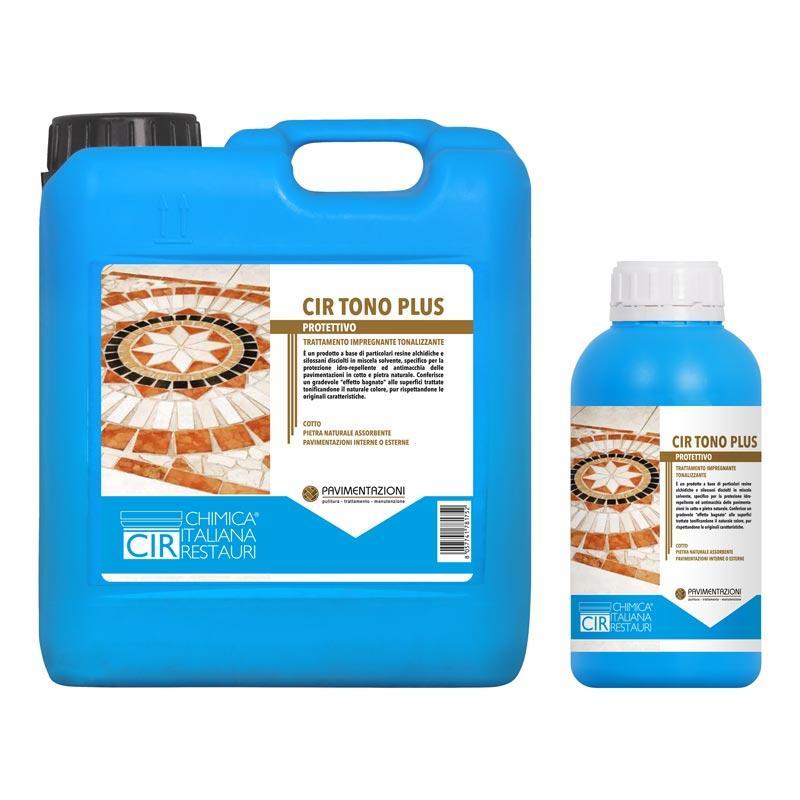 protettivo idrorepellente effetto bagnato CIR Tono Plus 1 litro per cotto e pietra naturale