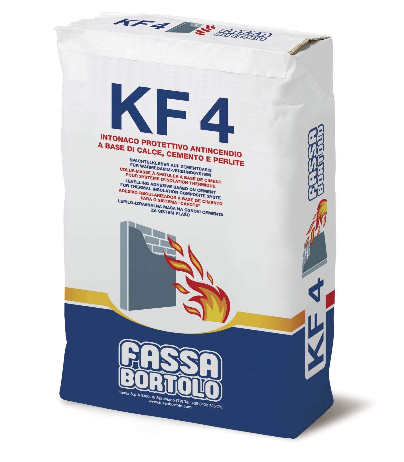 sacco intonaco protettivo antincendio fassa kf 4 30 kg calce cemento perlite