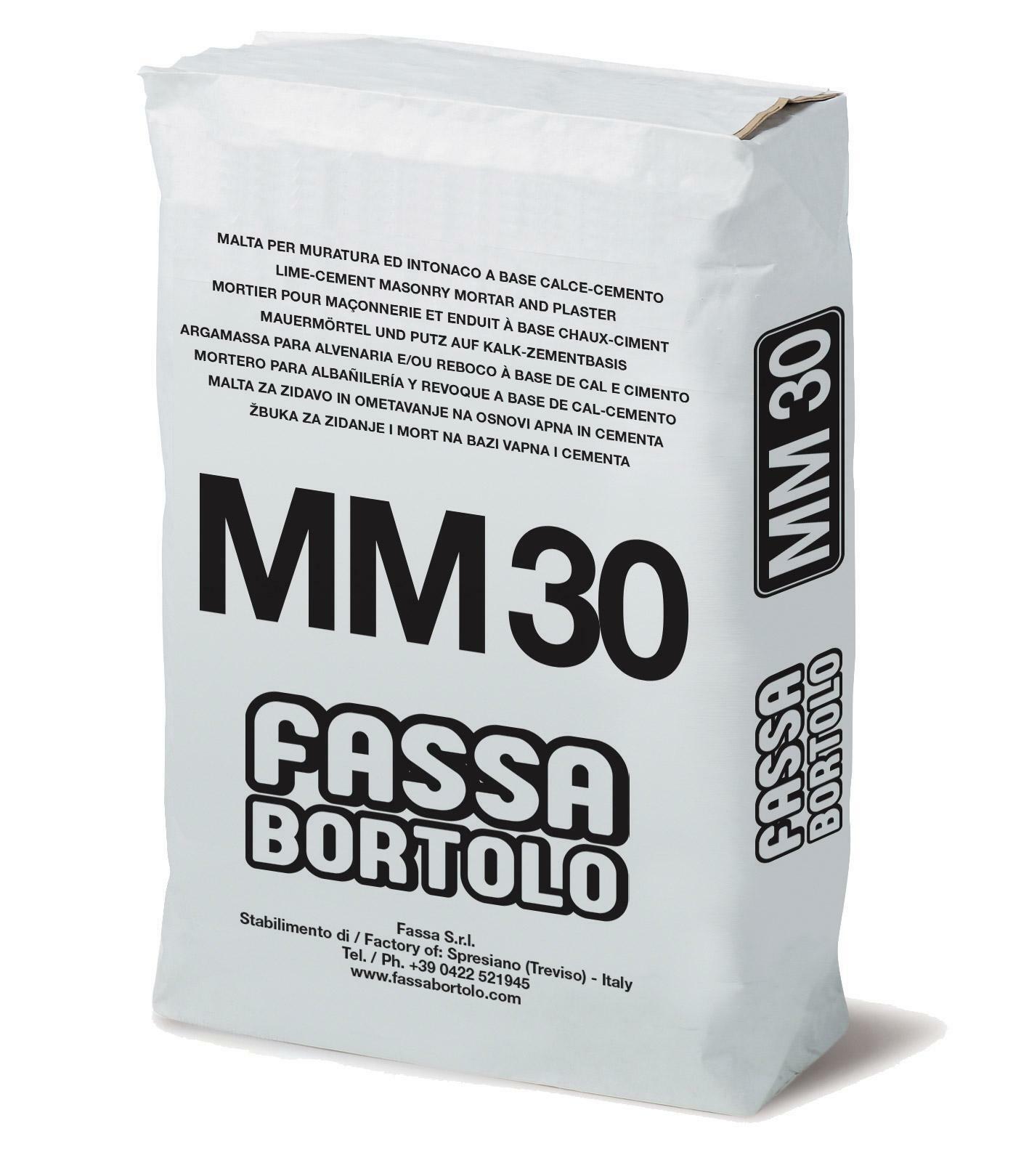 fassa fassa mm 30 malta secca 25 kg bc=56 pz cod.1611 - foto 1