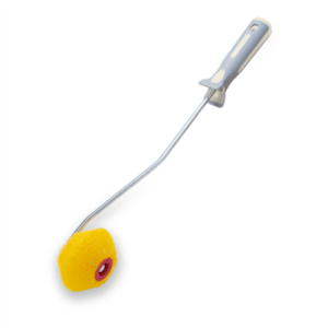 - rullo spugna a punta 5 cm manico ergonomico per verniciatura