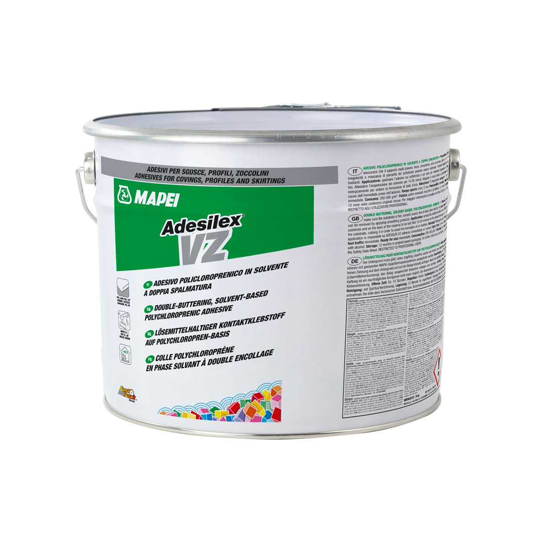 mapei mapei - adesilex vz adesivo doppia spalmatura per pvc e rivestimenti 10 kg - foto 1