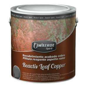 Pittura reattiva rame  reactiv leaf copper effetto decorativo 0.5 litri
