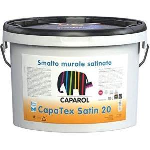 - capatex satin 20 bianco/base 1 lt 1 idrosmalto murale satinato per interni