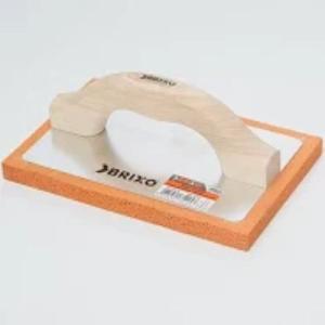 Frattazzo con spugna brixo base alluminio 14x21 cm