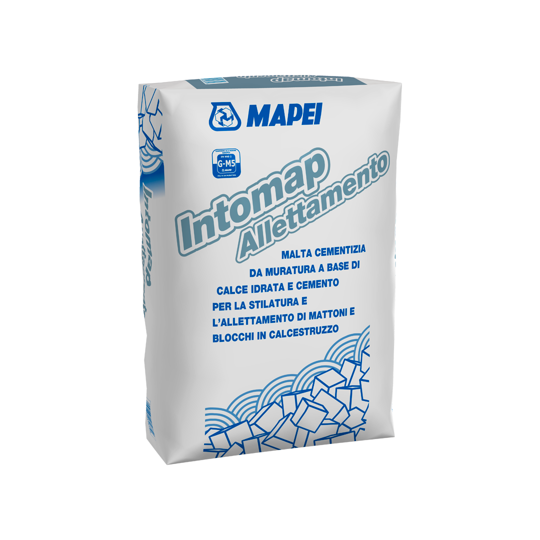 mapei mapei - intomap allettamento malta cementizia calce idrata sacco 25 kg - foto 1