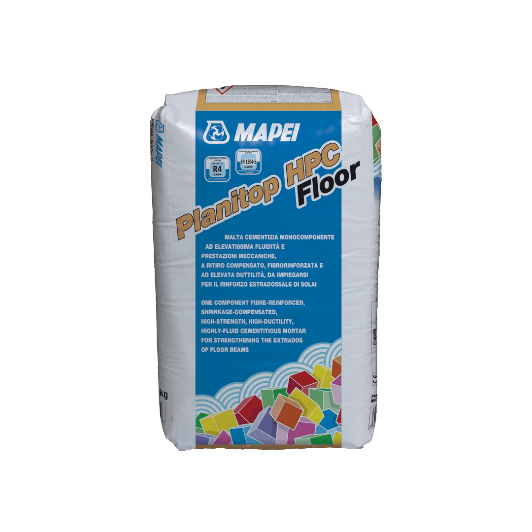 malta cementizia fibrorinforzata grigia mapei planitop hpc floor 25 kg sacco prodotto professionale per edilizia rinforzo ripristino strutture