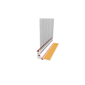 - capatect teleskop gewebeleiste 2,2 ml profilo in pvc