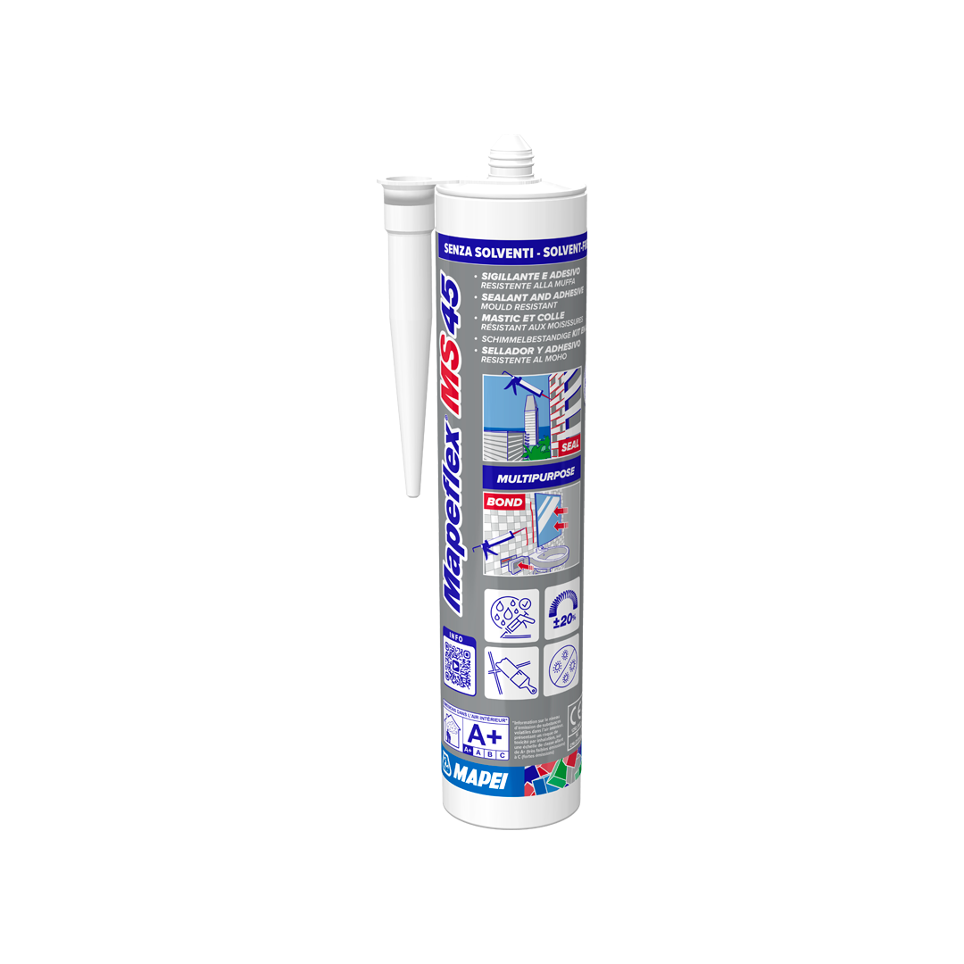 mapei mapei - mapeflex ms45 113 grigio 300 ml sigilante e adesivo ibrido - foto 1