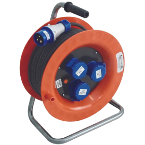 Avvolgicavo industriale  prese cee 30 metri professionale resistente