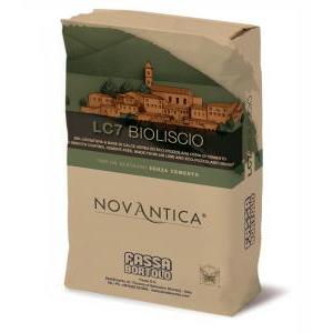 - lc 7 bioliscio 20 kg intonaco di finitura liscio base calce ecopozzolana