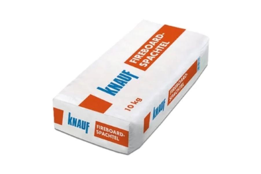 Sacchetto di stucco in polvere gesso Knauf Fireboard Spachtel 10 kg per rasatura e stuccatura lastre