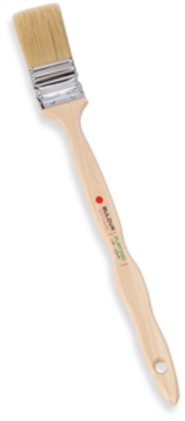 Pennello radiatore professionale Bulova con setole bionde 30x10 per verniciatura precisa