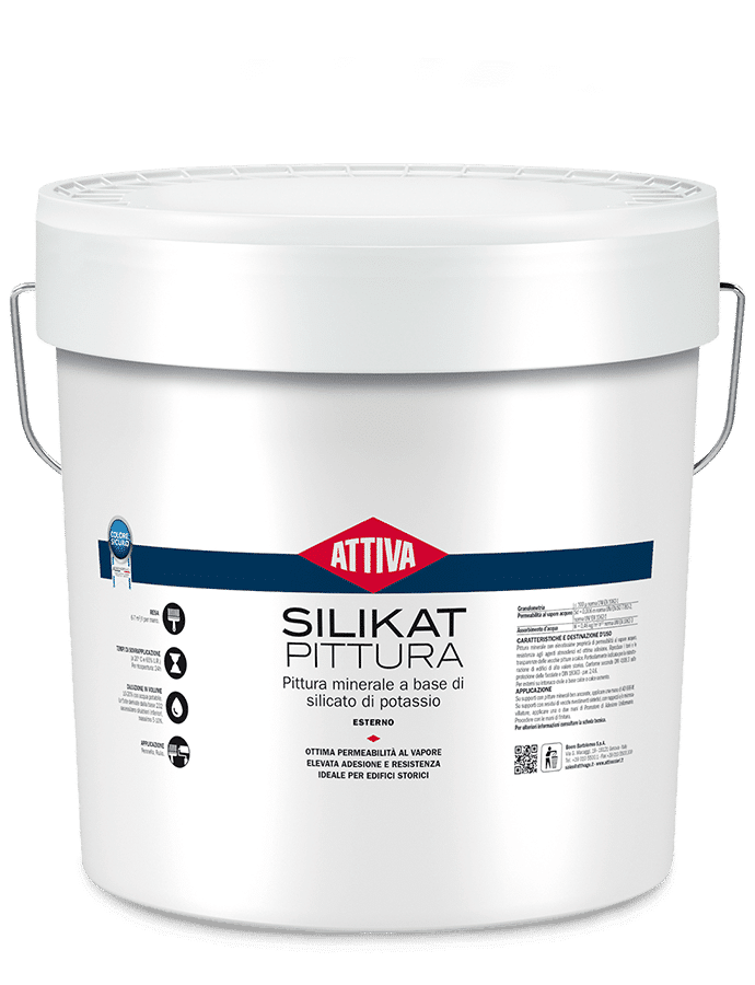 attiva attiva - silikat pittura base 23e lt 14.5 - foto 1