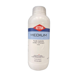 Fondo isolante acrilico alla'cqua  medium 0,75 litri per interni