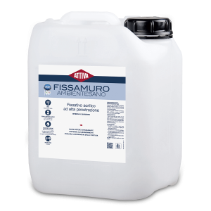 - fissamuro ambientesano 0,750 litri fissativo acrilico ad acqua per interni ed esterni