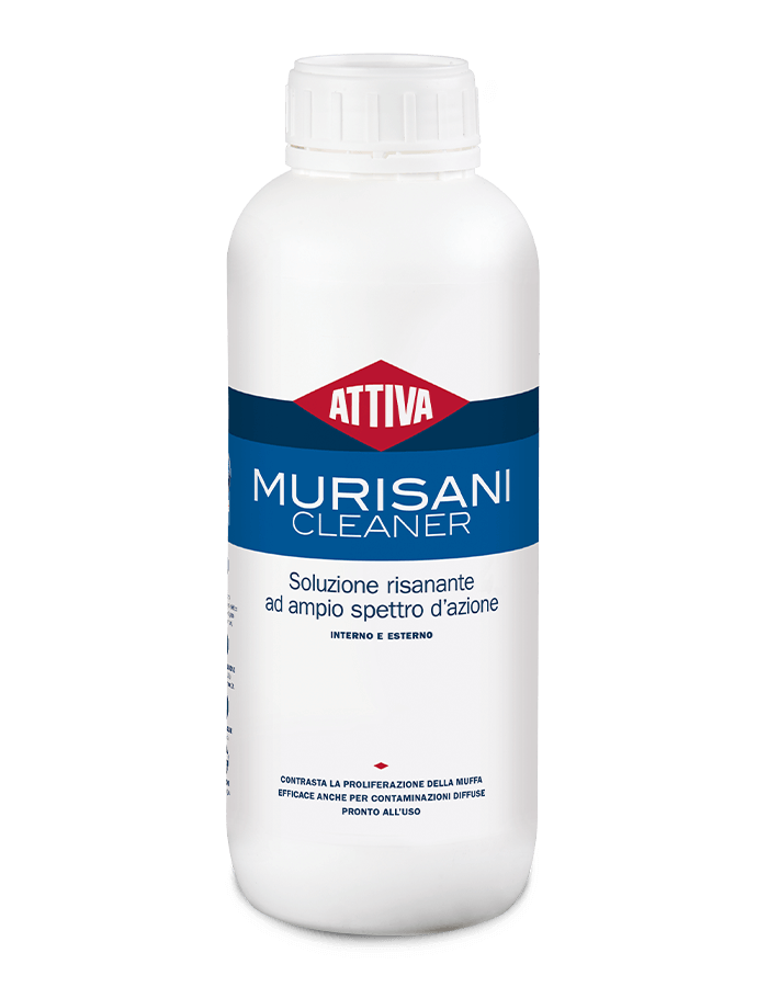 attiva attiva - murisani cleaner soluzione risanante antimuffa pronta all'uso lt 0.75 - foto 1