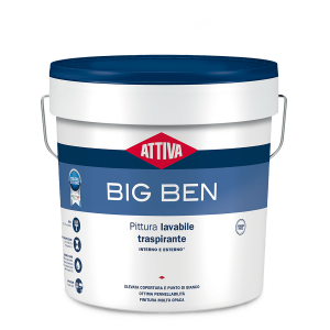 - big ben base 232 pittura lavabile traspirante lt 0,68