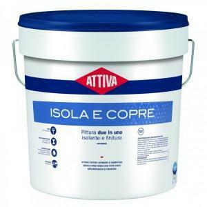- isola e copre 12 lt pittura murale isolante coprente interno bianco