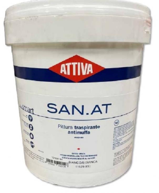 attiva attiva - san.at traspirante antimuffa 5 lt - foto 1