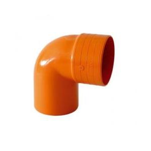 Curva chiusa pvc 87 gradi 100 mm  raccordo fognatura