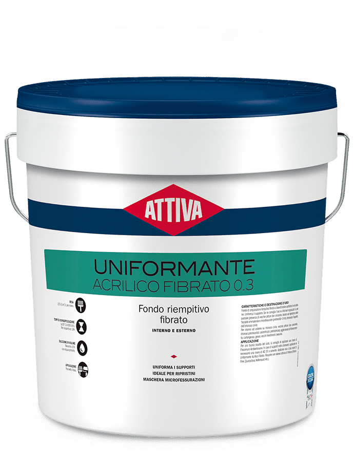 attiva attiva - uniformante acrilico fibrato bianco lt 12,5 - foto 1