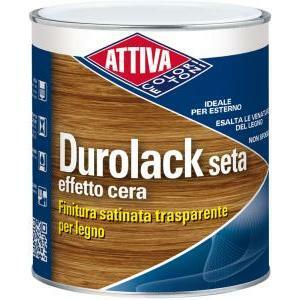 - durolack seta effetto cera 5 lt finitura satinata castagno per legno
