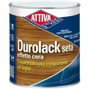 - durolack seta noce chiaro 1 lt finitura cerata per legno interni ed esterni