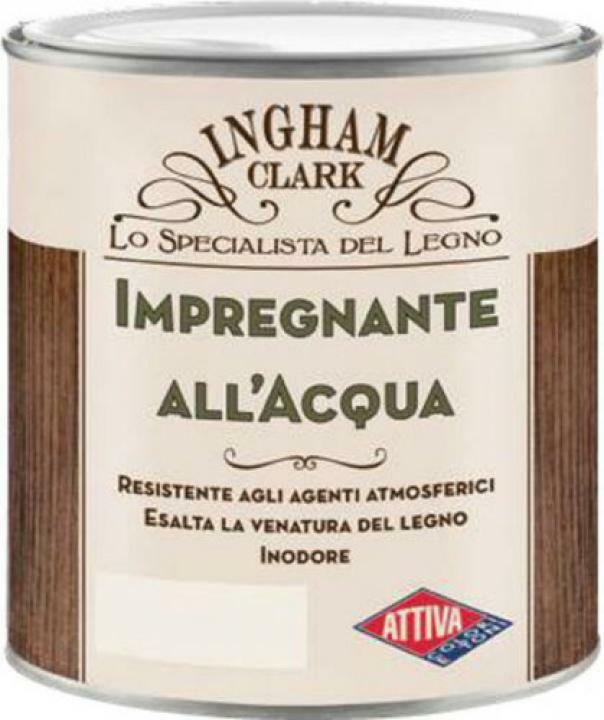 attiva attiva - ingham clark impregnante all'acqua per legno colore  pino 2,5 lt - foto 1