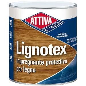 Impregnante legno a solvente  lignotex teak 22 2.5 litri protezione profonda