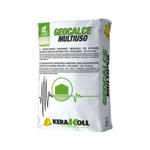 Malta traspirante universale kerakoll geocalce multiuso 25 kg premiscelata